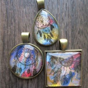 Dreamcatcher Pendant Set D14